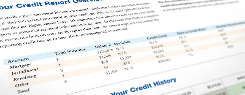 Understanding Your Credit Report